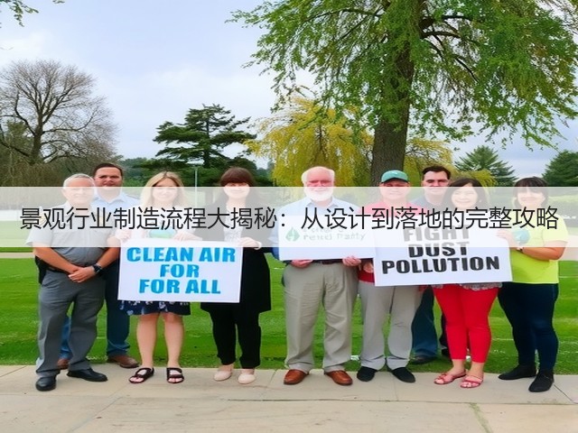 景观行业制造流程大揭秘:从设计到落地的完整攻略 景观行业制造流程大揭秘:从设计到落地的完整攻略