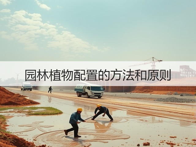 园林植物配置的方法和原则 园林植物配置的方法和原则