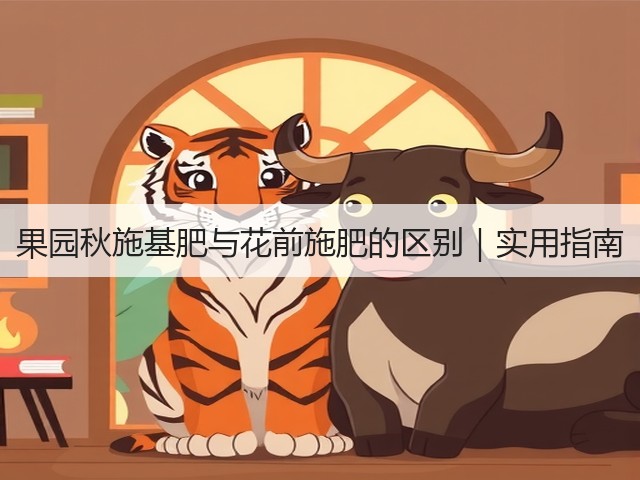 果园秋施基肥与花前施肥的区别|实用指南 果园秋施基肥与花前施肥的区别|实用指南