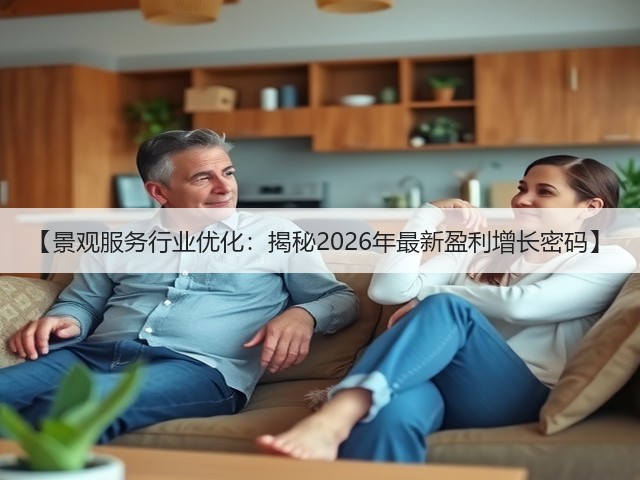 【景观服务行业优化:揭秘2026年最新盈利增长密码】 【景观服务行业优化:揭秘2026年最新盈利增长密码】
