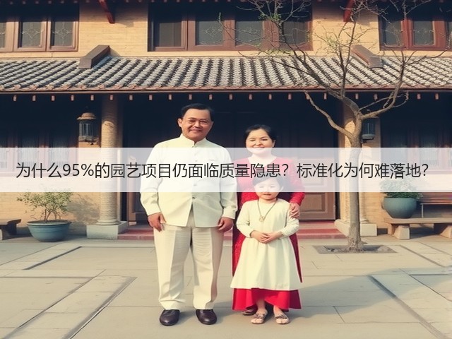 为什么95%的园艺项目仍面临质量隐患?标准化为何难落地? 为什么95%的园艺项目仍面临质量隐患?标准化为何难落地?