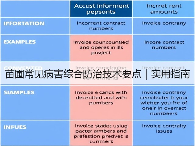 苗圃常见病害综合防治技术要点|实用指南 苗圃常见病害综合防治技术要点|实用指南