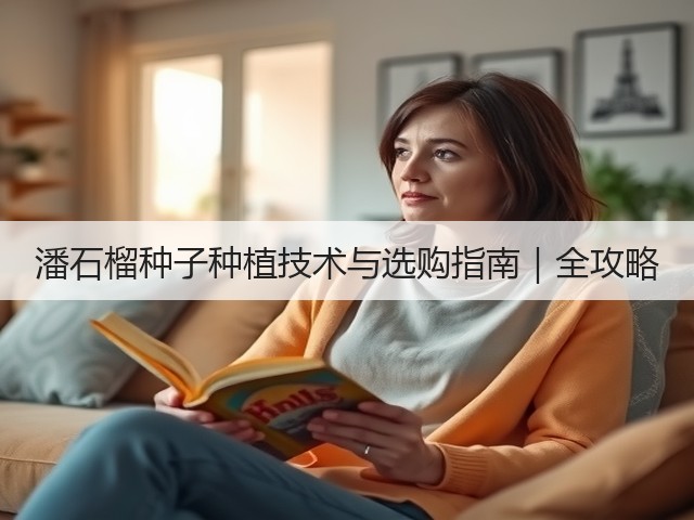 潘石榴种子种植技术与选购指南｜全攻略