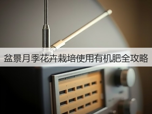 盆景月季花卉栽培使用有机肥全攻略 盆景月季花卉栽培使用有机肥全攻略